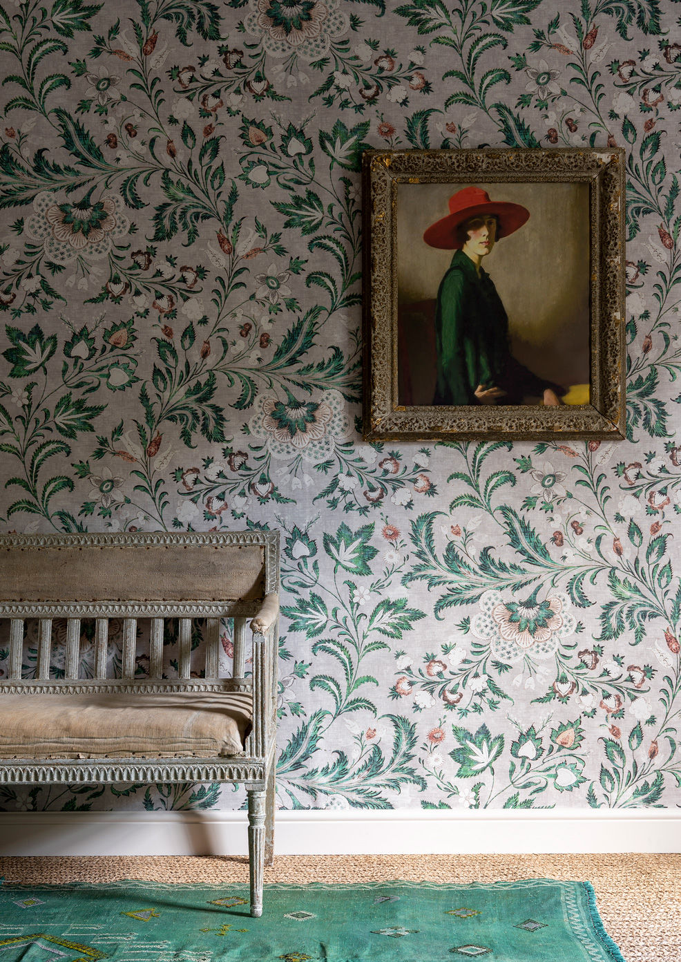 Coromandel Wallpaper - Malachite - Lewis & Wood