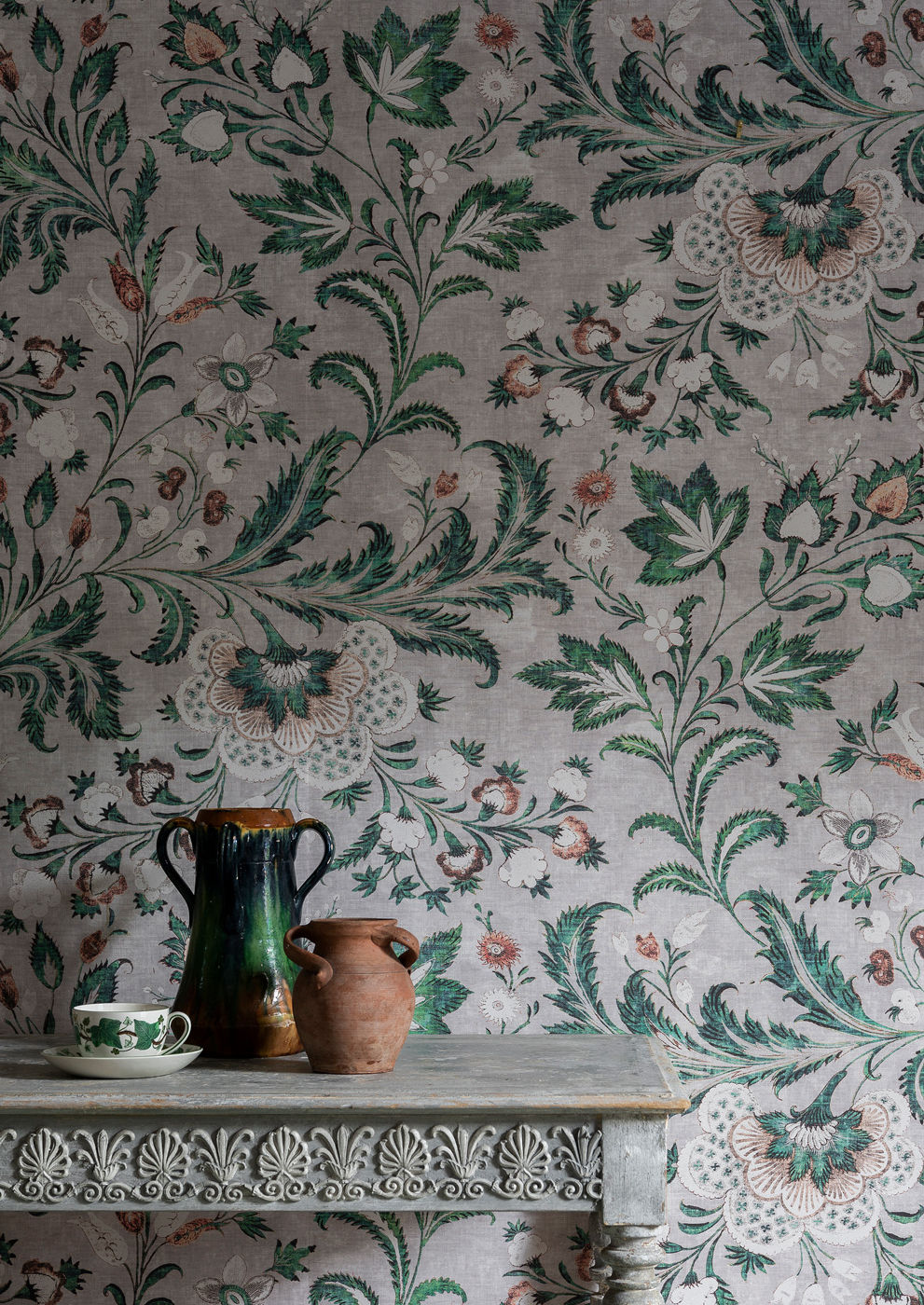 Coromandel Wallpaper - Malachite - Lewis & Wood