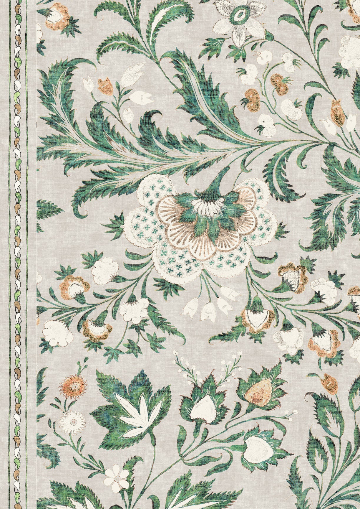 Coromandel Wallpaper - Malachite - Lewis & Wood