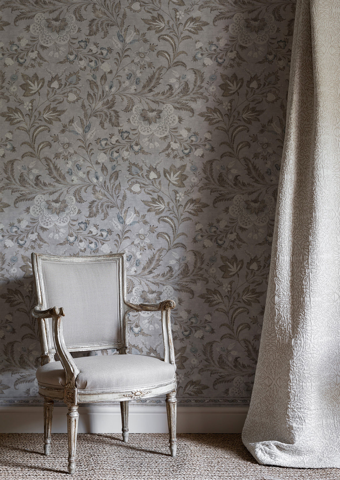 Coromandel Wallpaper - Sandalwood - Lewis & Wood