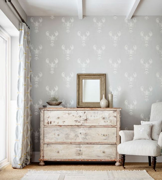 Cromer Wallpaper - Gull - DCOA216588 - Sanderson