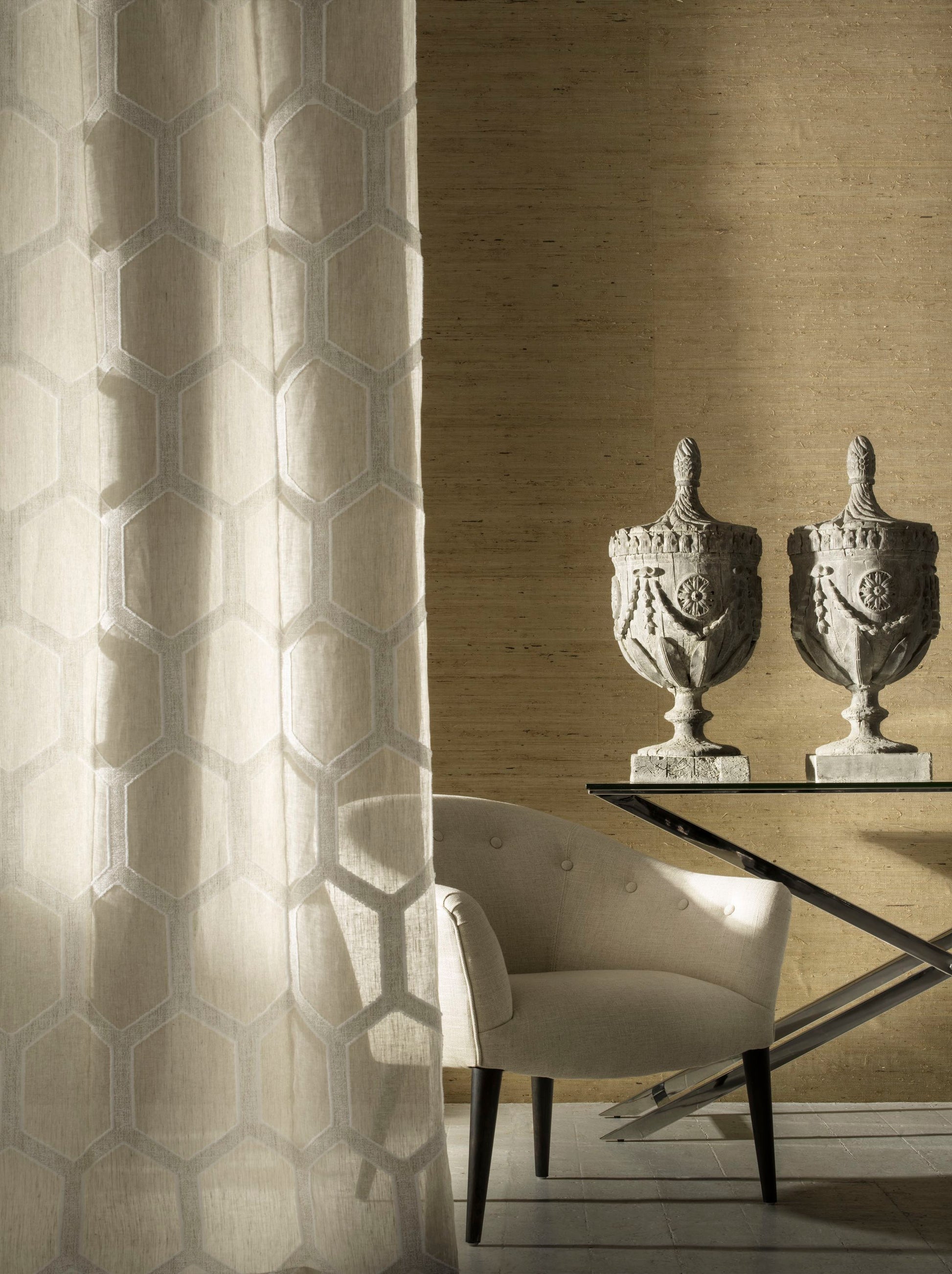 ECASBA - Ashanti Wallpaper - Bark - Andrew Martin
