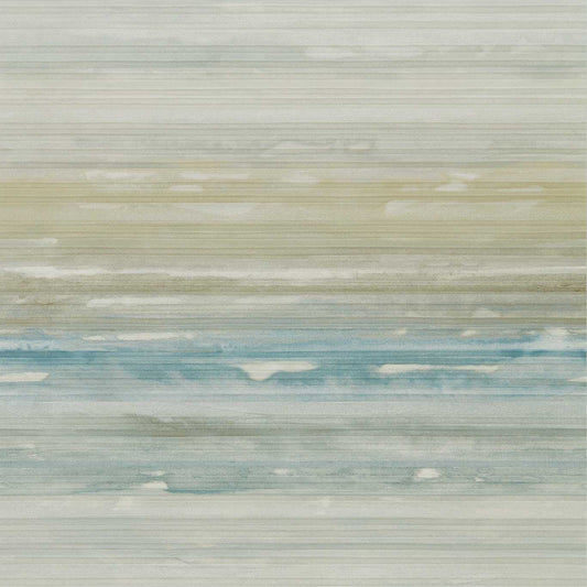 Elements Wallpaper - Stone/Teal - EANV111846 - Harlequin