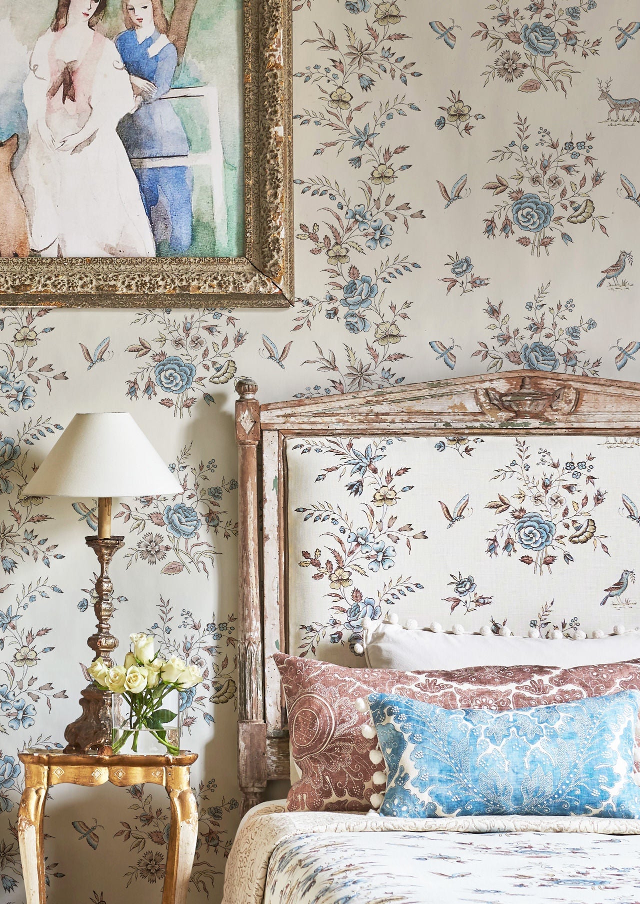Fleurie Wallpaper - Forget - Lewis & Wood