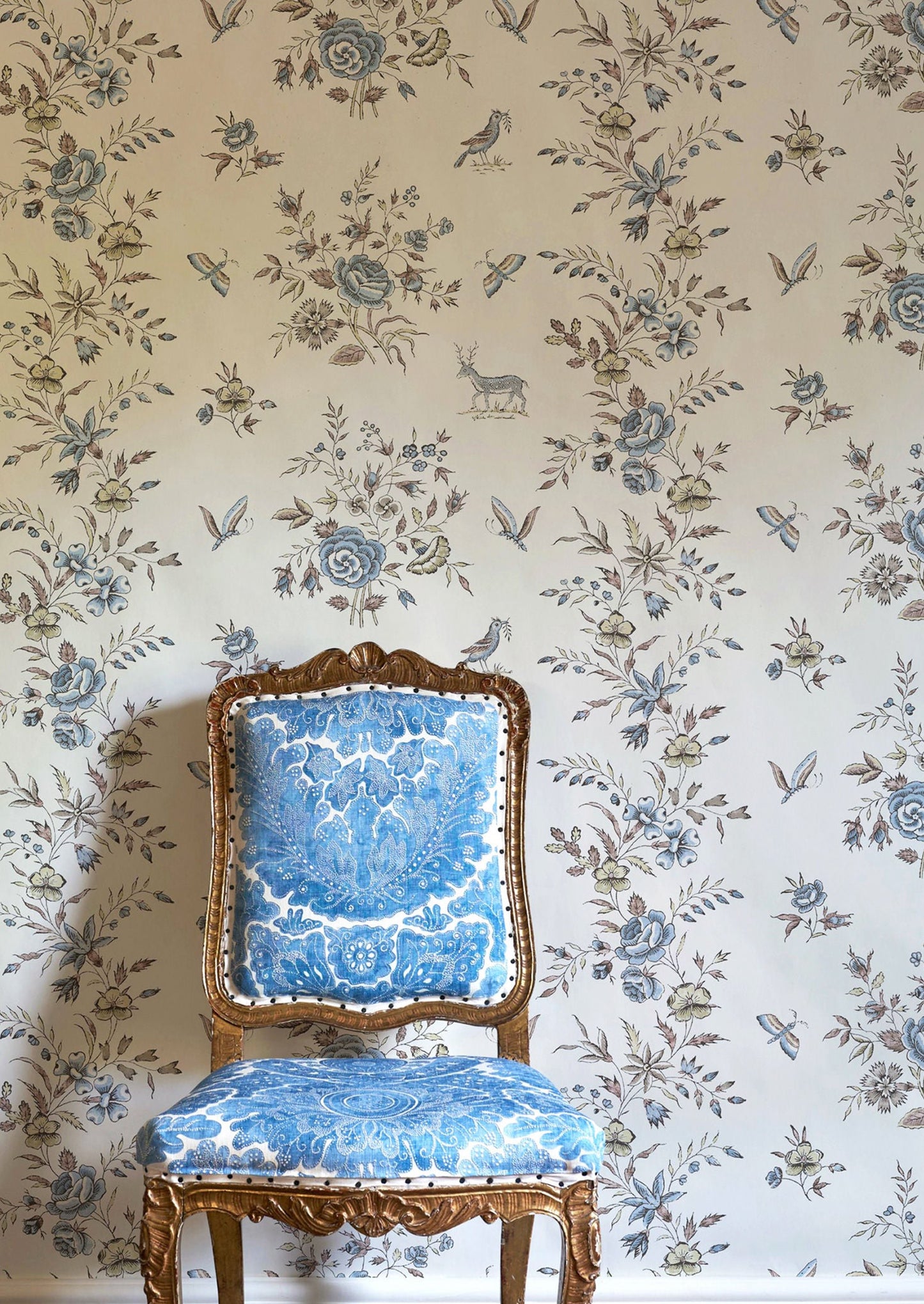 Fleurie Wallpaper - Forget - Lewis & Wood