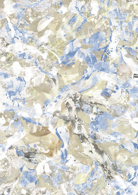 Force 9 Wallpaper - Big Blue - Lewis & Wood