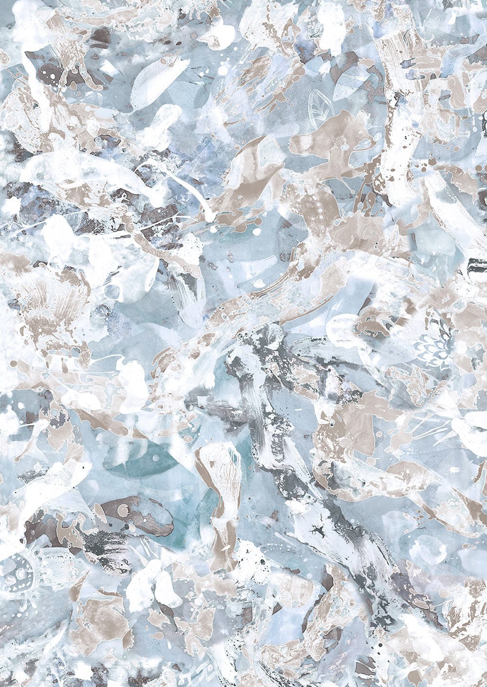 Force 9 Wallpaper - Choc Ice - Lewis & Wood