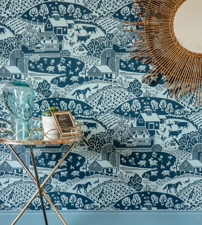 Gable Wallpaper - De Nimes - 5408 - Farrow & Ball
