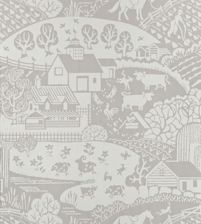 Gable Wallpaper - Purbeck Stone - 5401 - Farrow & Ball
