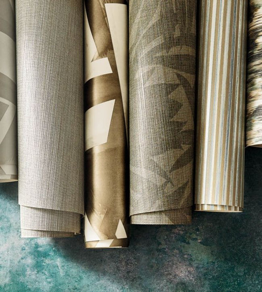 Gradiate Wallpaper - Ebony/Parchment - HM7W112755 - Harlequin