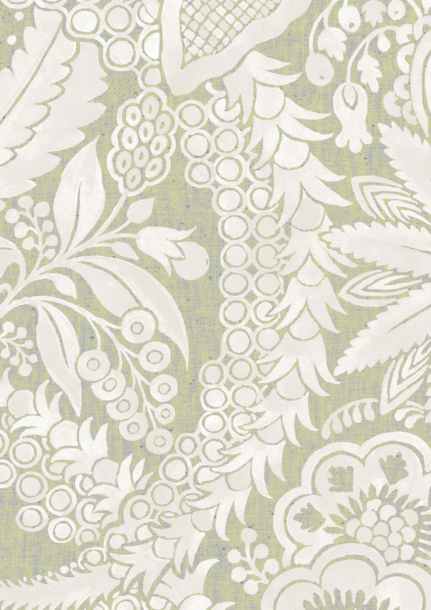 Hanbury Wallpaper - Greengage - Lewis & Wood