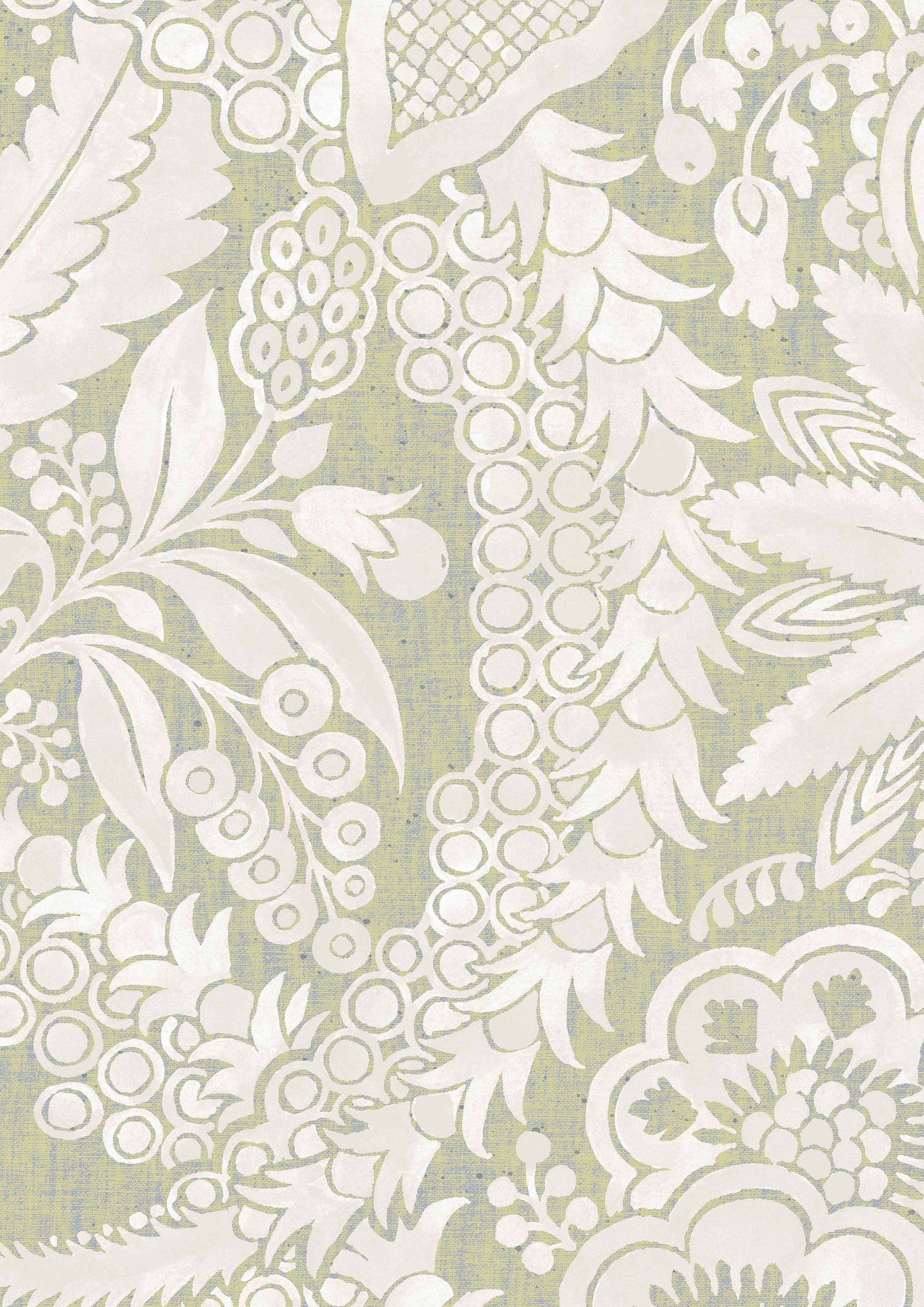 Hanbury Wallpaper - Greengage - Lewis & Wood