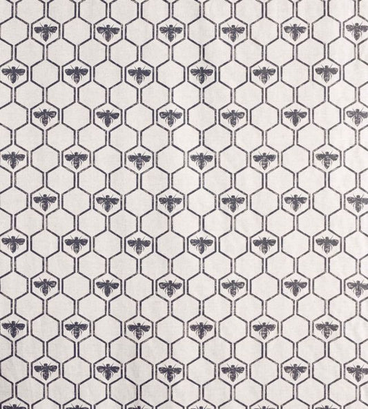 Honey Bees Fabric - Charcoal - BGF010-301 - Barneby Gates