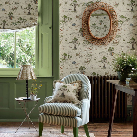 Hundred Acre Wood Wallpaper - Cashew - DDIW217291 - Sanderson