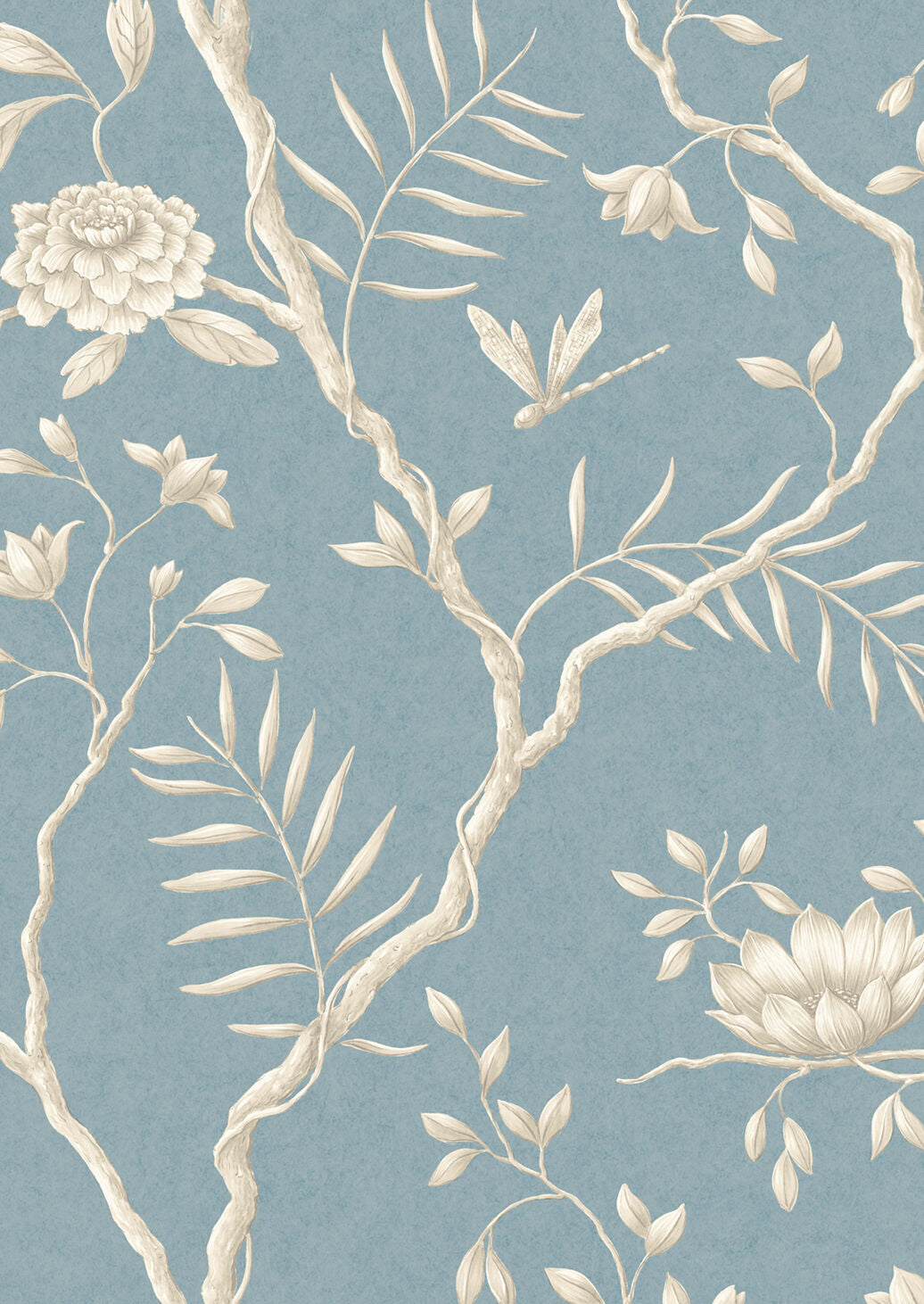 Jasper Peony Wallpaper - Celestial - Lewis & Wood