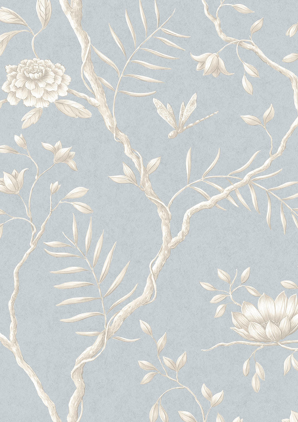 Jasper Peony Wallpaper - Cirrus - Lewis & Wood