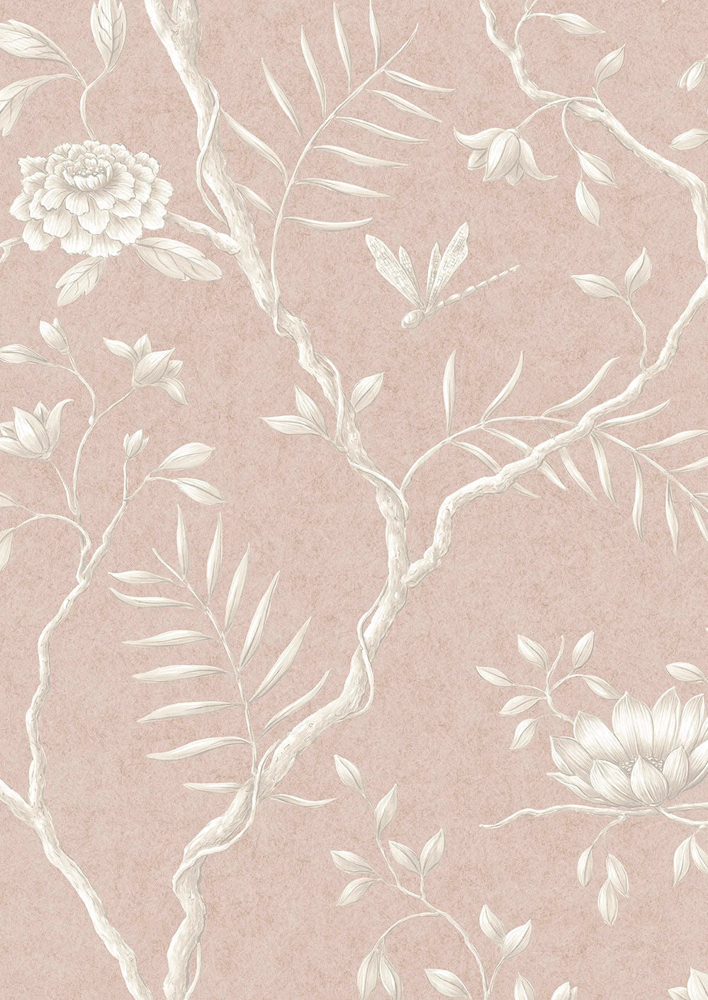 Jasper Peony Wallpaper - Roan - Lewis & Wood