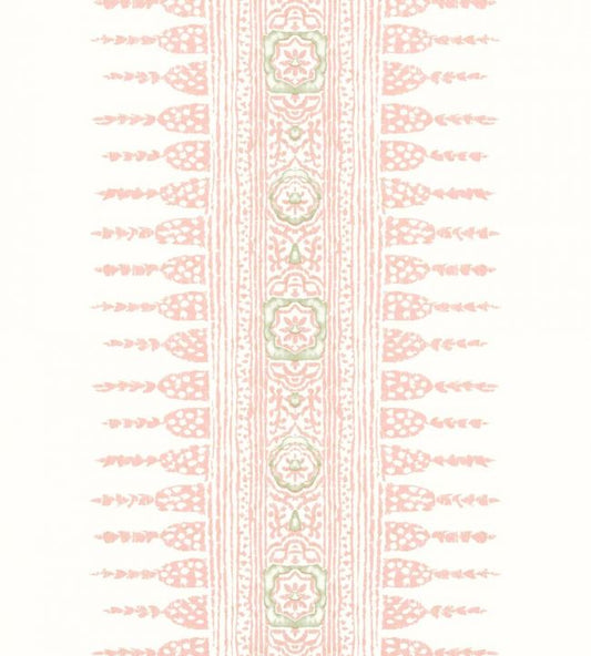 Javanese Stripe Wallpaper - Blush - AT15135 - Anna French