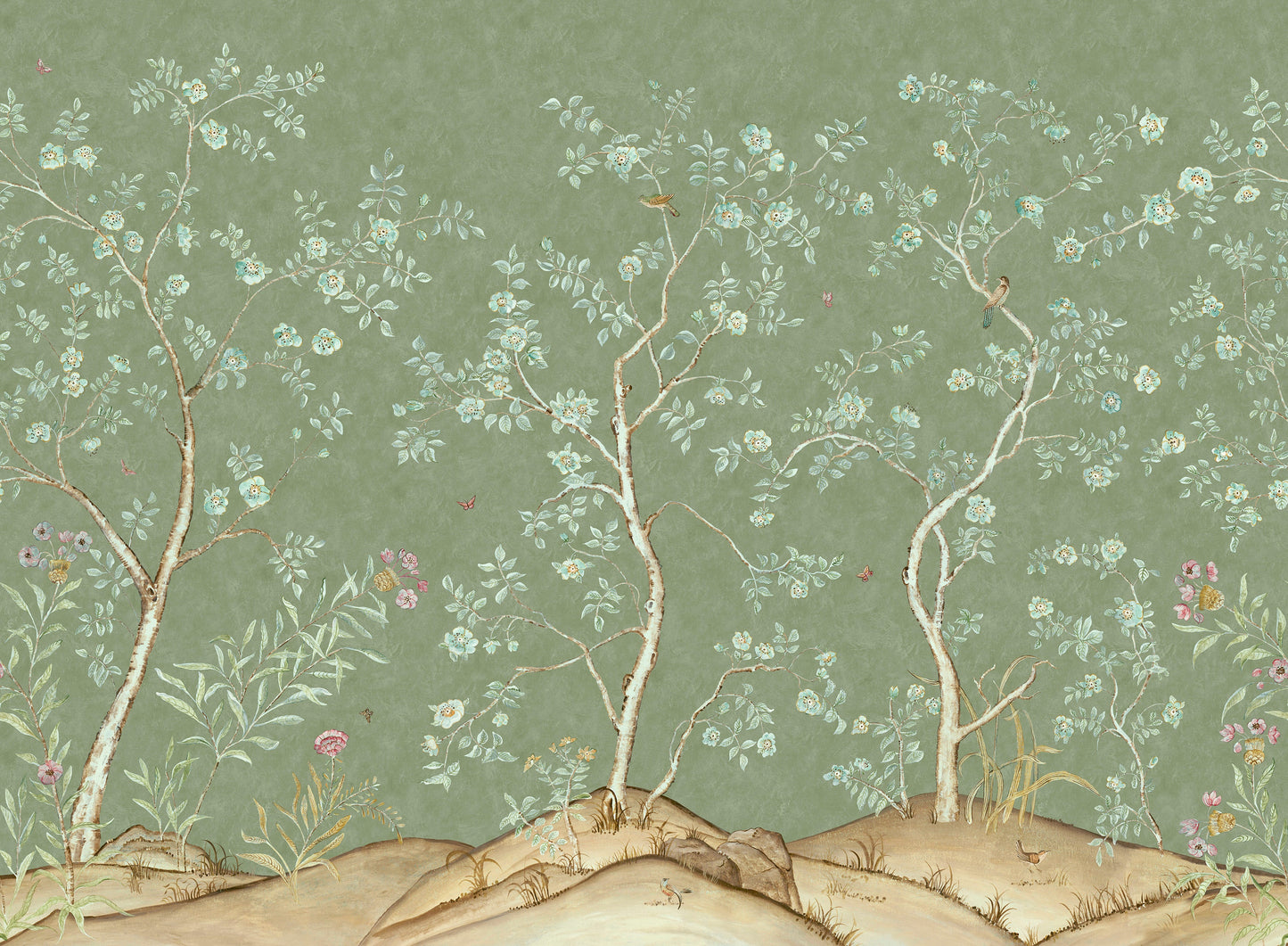 KKSBS - Songbird Wallpaper - Spring - Andrew Martin