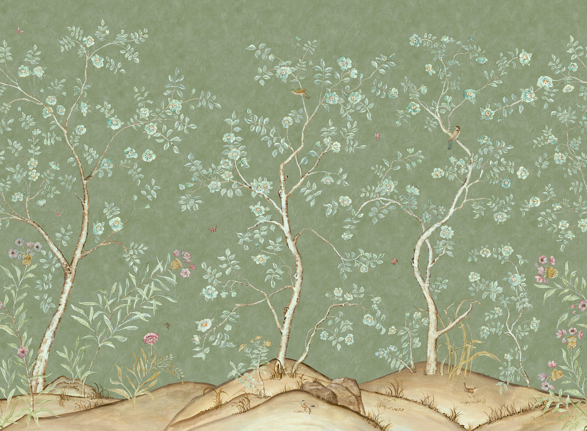 KKSBS - Songbird Wallpaper - Spring - Andrew Martin