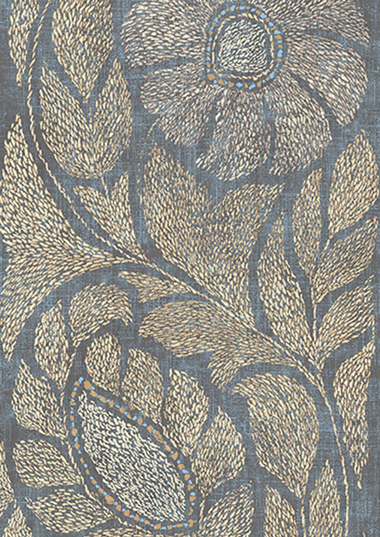 Kashmiri Wallpaper - Lavender - Lewis & Wood
