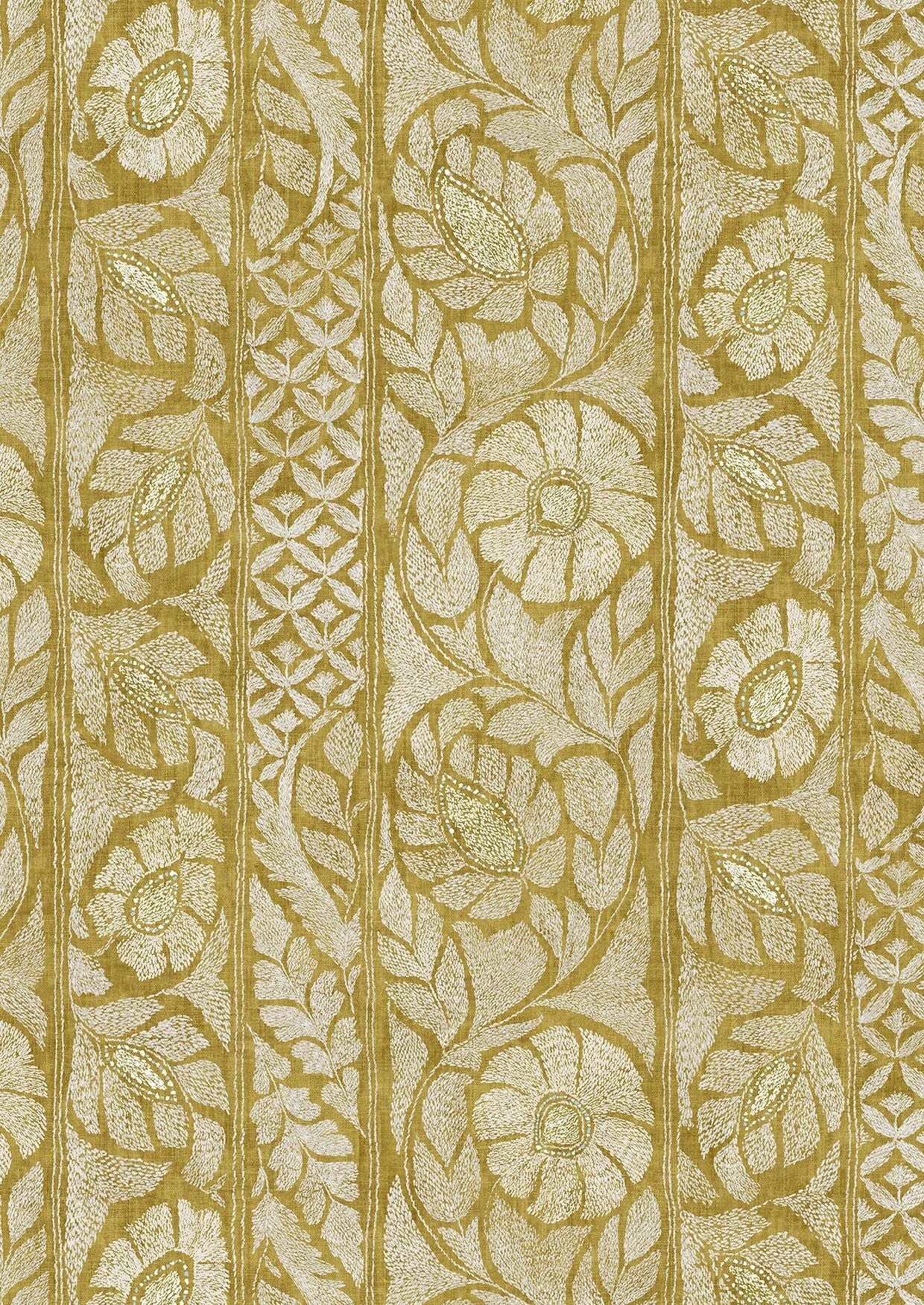 Kashmiri Wallpaper - Sorbet - Lewis & Wood