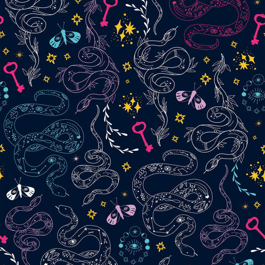 LH900030 - Medusa Wallpaper - Liquorice Allsorts - Lust Home