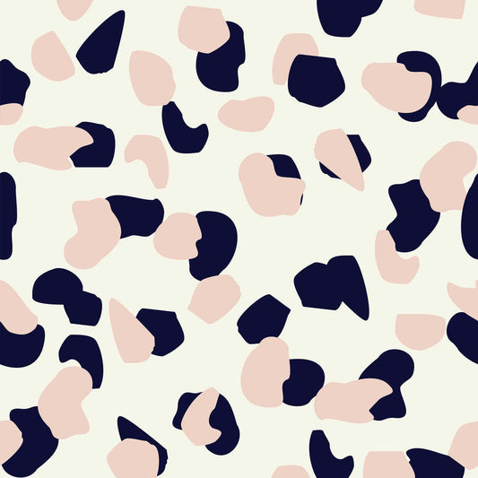LH900083 - La Vida Loca Wallpaper - Baby Pink & Royal Blue - Lust Home