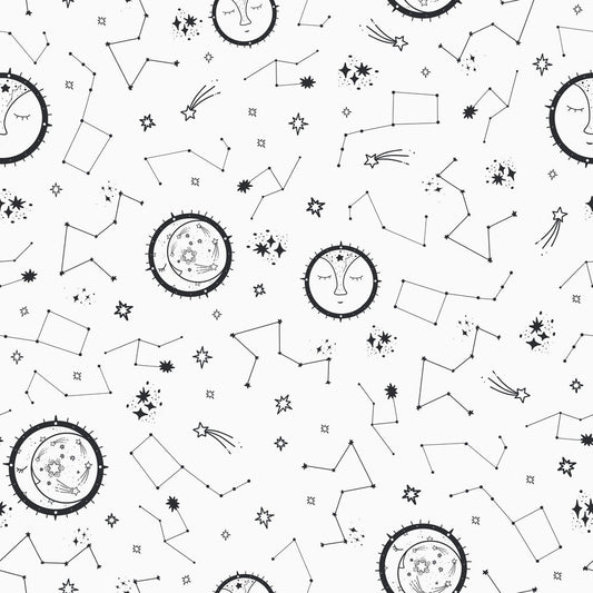 LH900092 - There's A Star For Everyone Wallpaper - Moon Grey - Lust Home