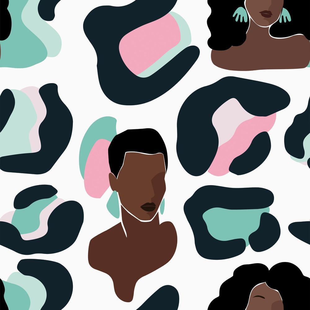 LH900102 - Rosa Wallpaper - Candy Pink & Mint Green - Lust Home