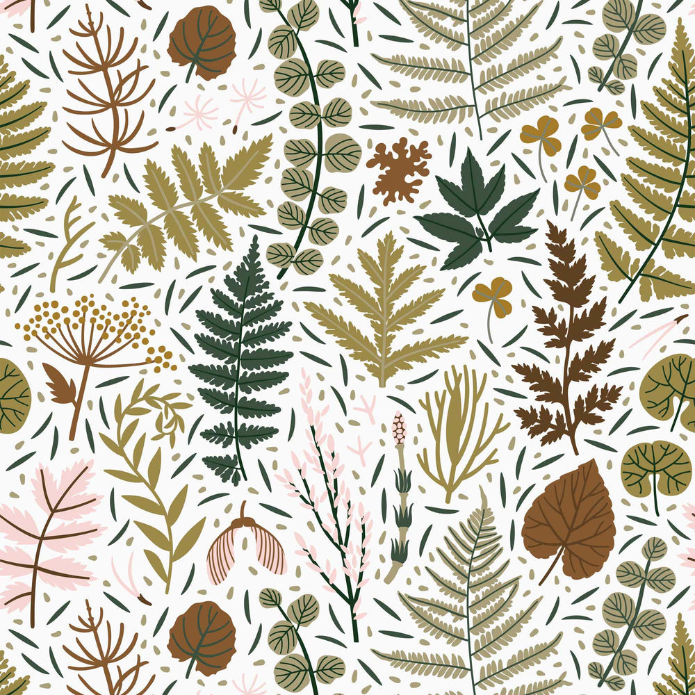 LH900114 - Woodland Walks Wallpaper - Muted Warm Tones - Lust Home