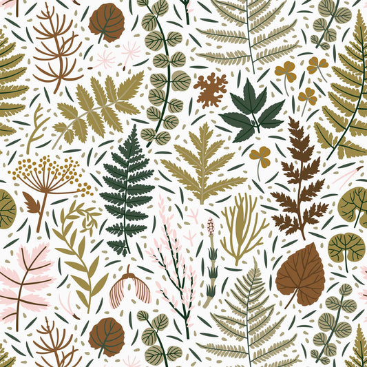 LH900114 - Woodland Walks Wallpaper - Muted Warm Tones - Lust Home