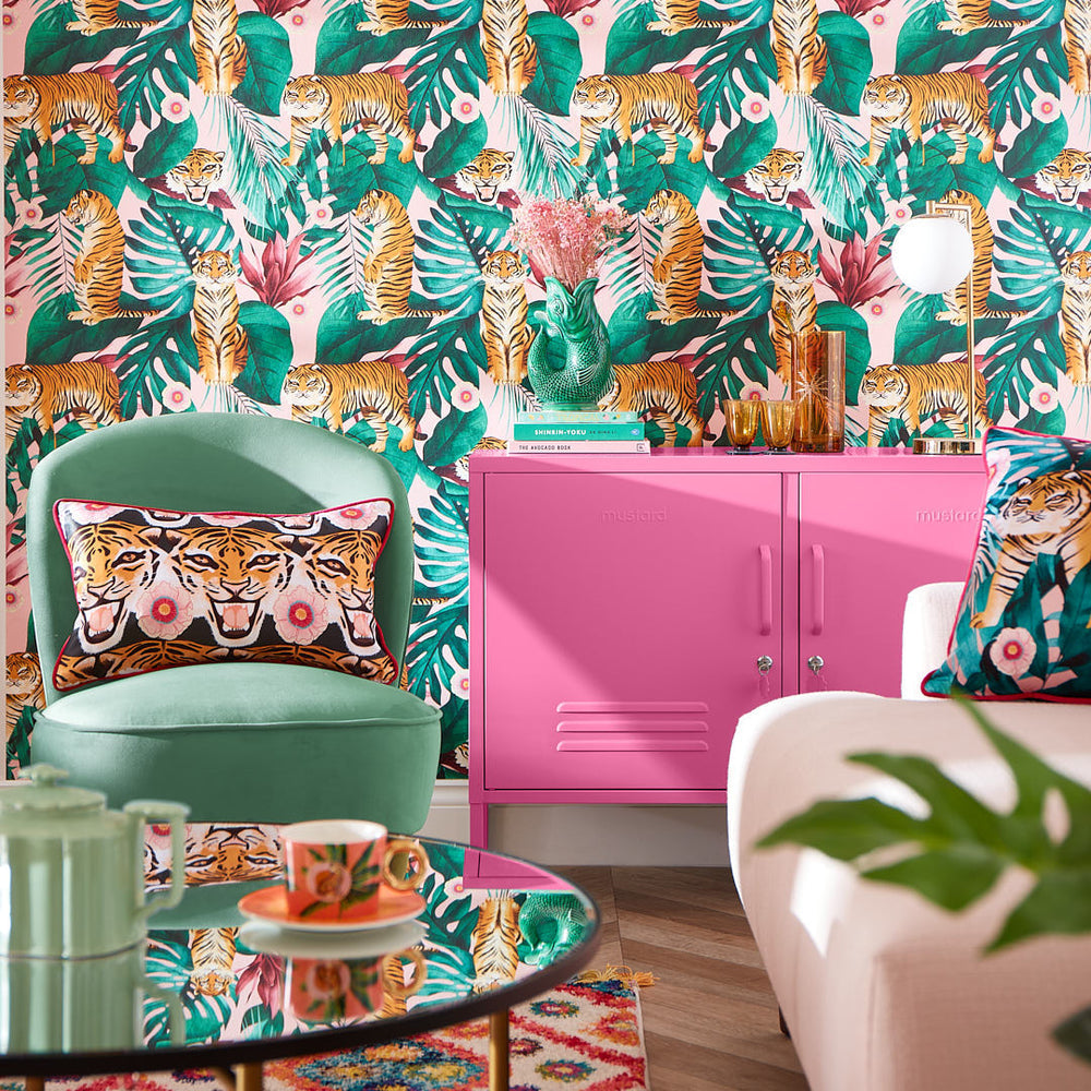 LH900148 - Jungle Is Massive Wallpaper - Sweet Pink - Lust Home