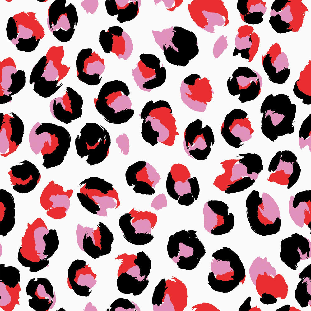 LH900156 - Wild Thing Wallpaper - Candy Apple & Bubblegum Pink - Lust Home