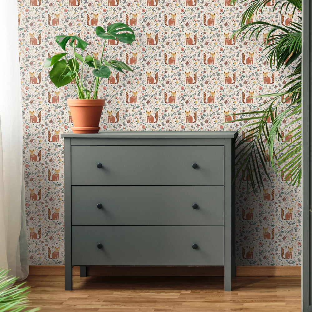 LH900175 - Let's Make A Den Wallpaper - Rusty Red - Lust Home