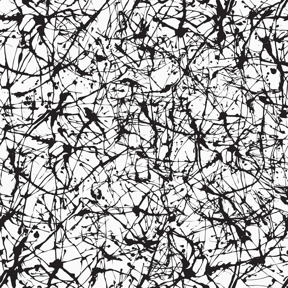 LH900201 - Scribble Wallpaper - Monochrome - Lust Home