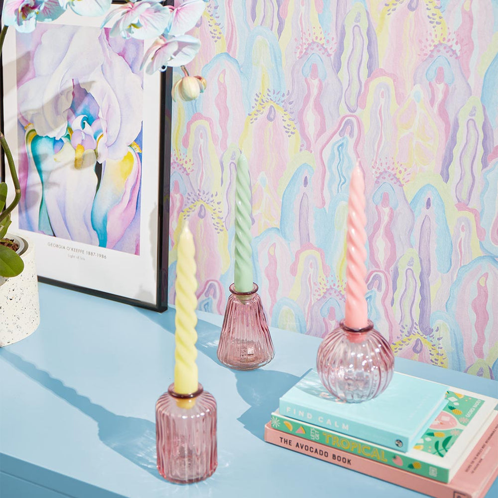 LH900375 - Beautiful Me Wallpaper - Delicate Pastels - Lust Home