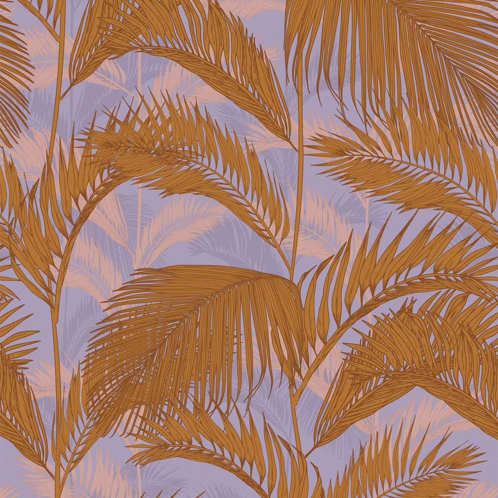 LH900388 - Miami Vibe Wallpaper - Tan, Peri & Peach - Lust Home