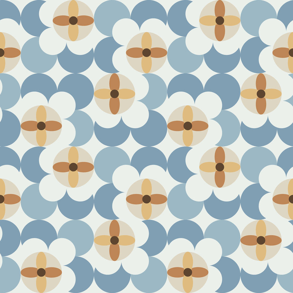 LH900451 - Day Dreamer Wallpaper - Nirvana & Tan on Dovecote - Lust Home