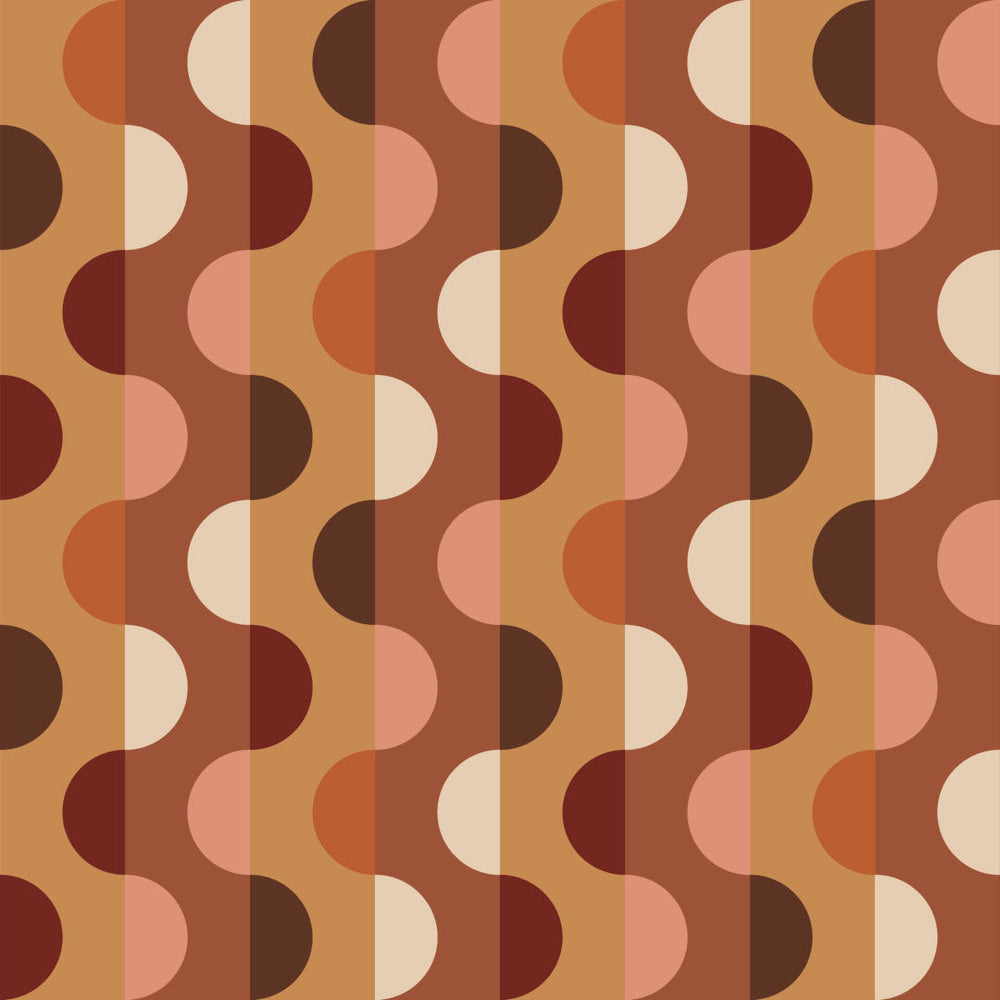 LH900456 - Get Your Funk On Wallpaper - Tuscan Rooftop, The Running Fox & Tahini - Lust Home