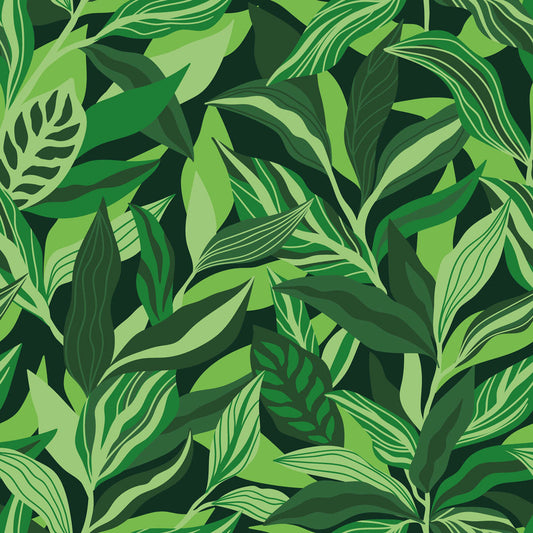 LH900472 - Honolulu Wallpaper - Vivid Greens - Lust Home
