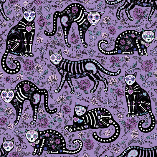 LH900498 - El Gato Wallpaper - Mauve - Lust Home