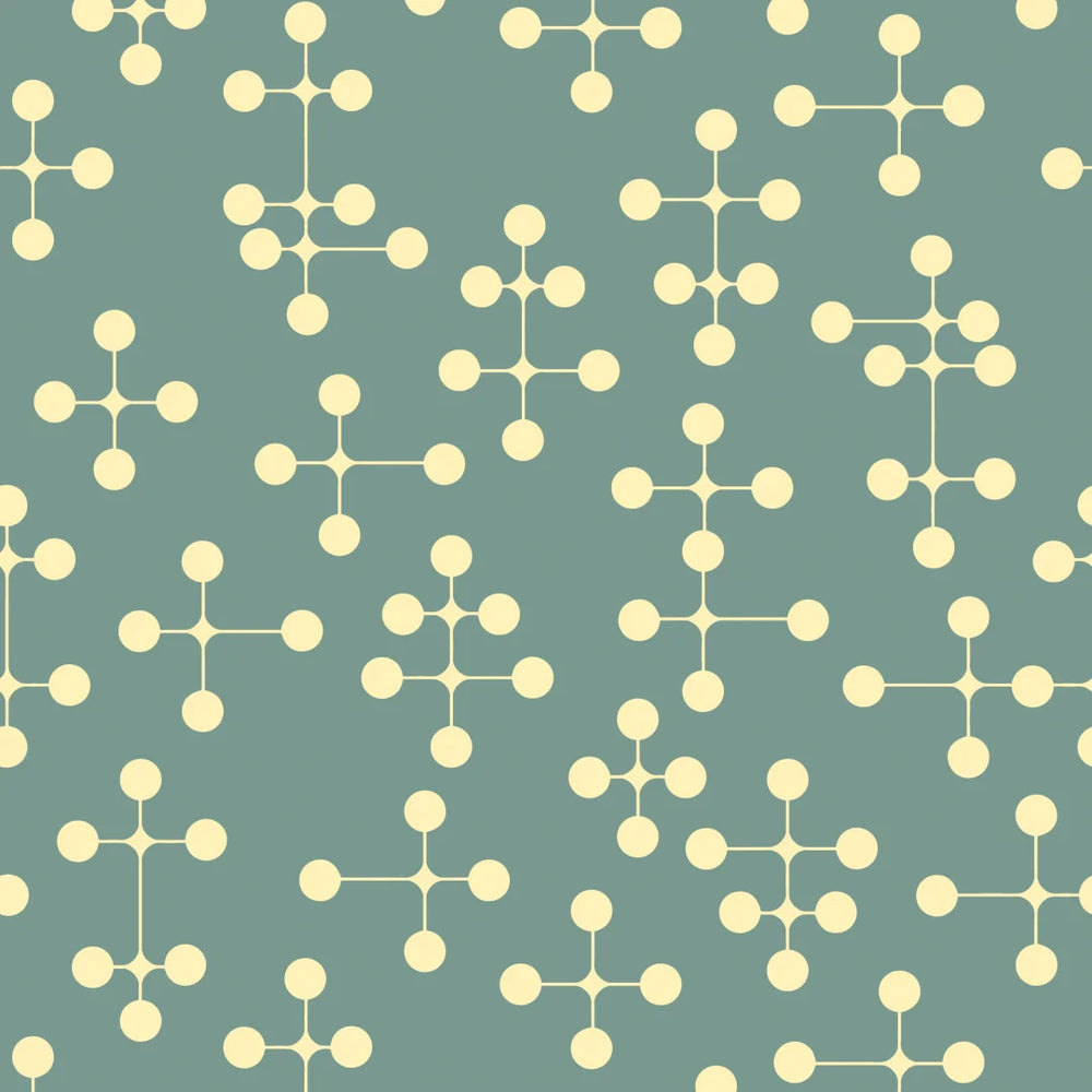 LH900571 - Atomic Dream Wallpaper - Seas the Day & Buttercream - Lust Home