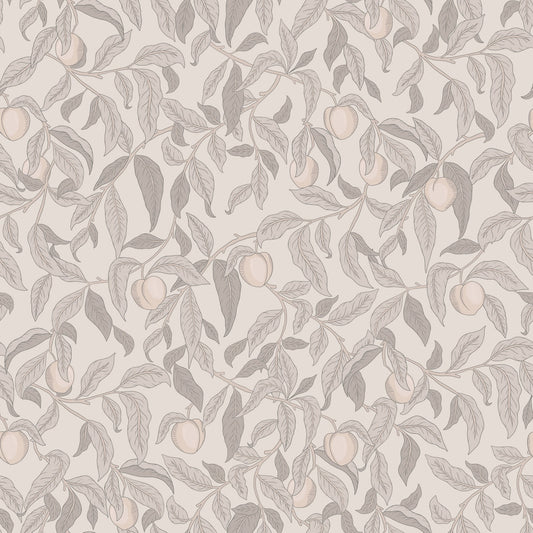 Lena Wallpaper - Ashen - Summer Gray
