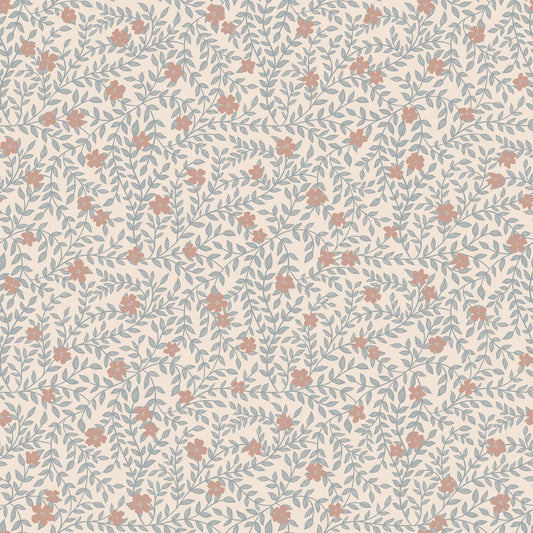 Lief Wallpaper - Blue - Summer Gray
