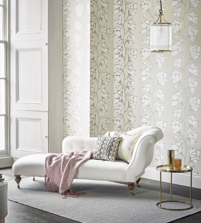Lustica Wallpaper - Stone - HSAW112144 - Harlequin