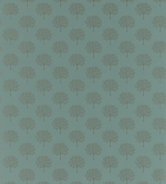 Marcham Tree Wallpaper - English Grey - DLMW216900 - Sanderson