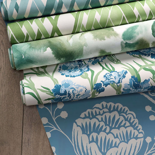 Mirabella Wallpaper - Sky/Diffused Light - HRTW113146 - Harlequin