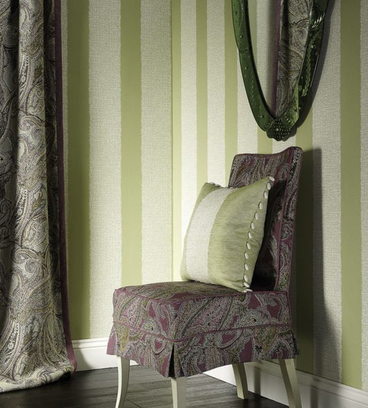 NCW4125-03 - Rothesay Wallpaper - Green - Nina Campbell