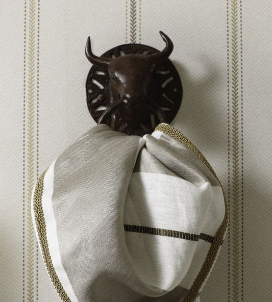 NCW4127-02 - Strome Wallpaper - Taupe/Stone - Nina Campbell